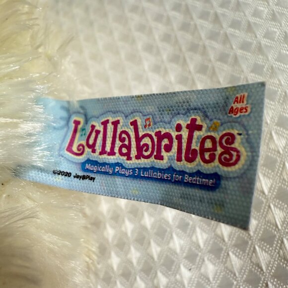 Lullabrites Musical Light-Up Plush Lamb Toy Jay At Play Nursery Music 10" - Picture 3 of 16